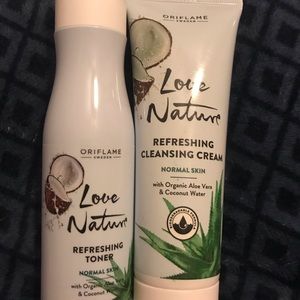 Face Toner and Cleansing Cream Set